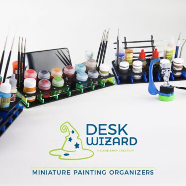 DESK WIZARD - Hobby and Miniature Painting Organizers by Kit Peteranecz —  Kickstarter