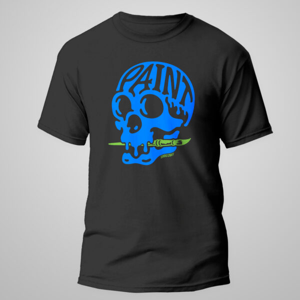 Paint on the Mind T-Shirt - Blue