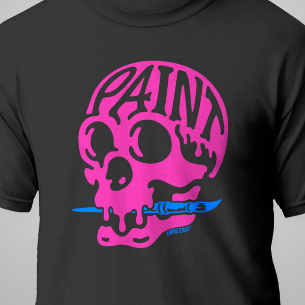 Paint on the Mind T-Shirt - Pink - Image 2
