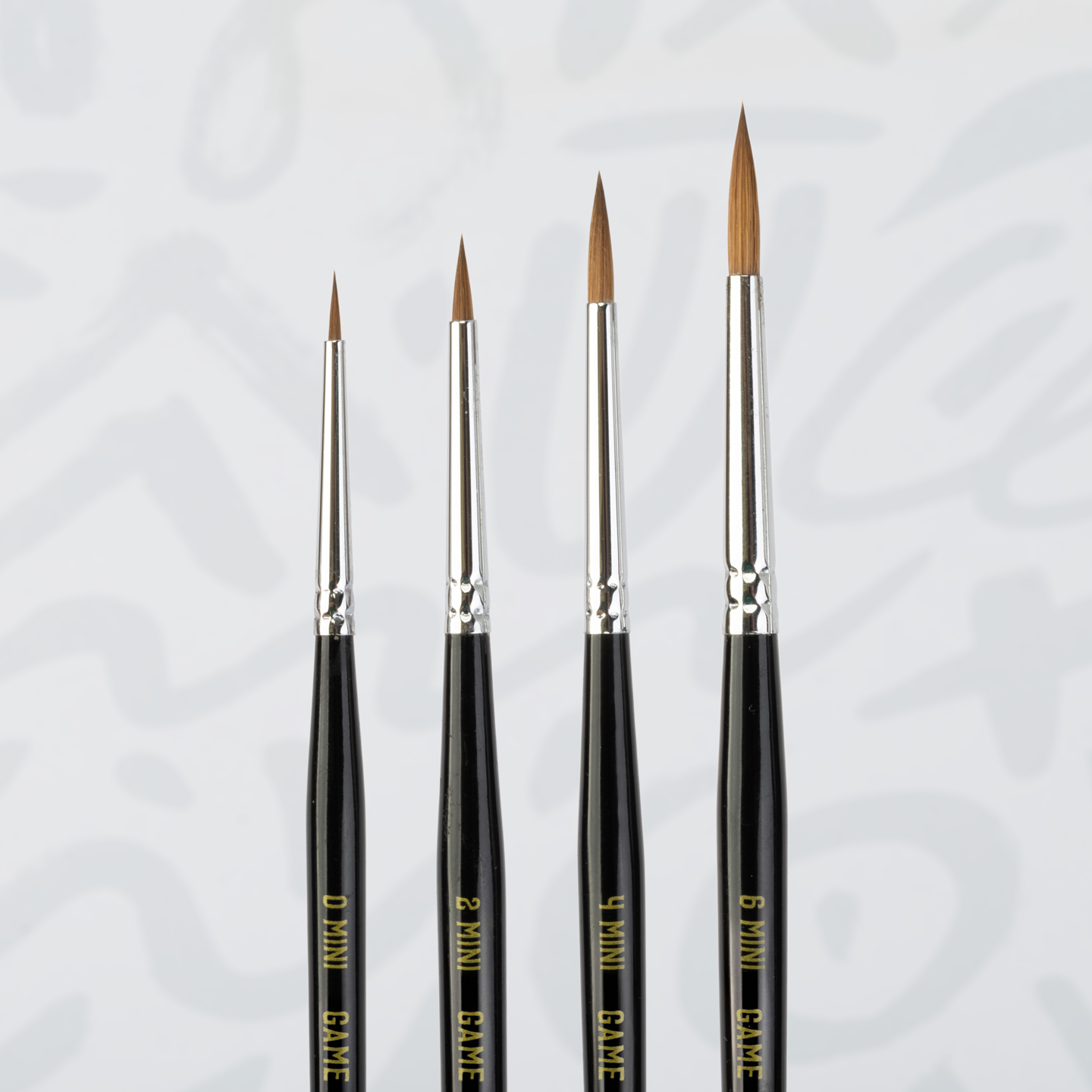 Game Envy SELECT MINI Sable Brush Singles - MINI Sizes 0, 2, 4, 6