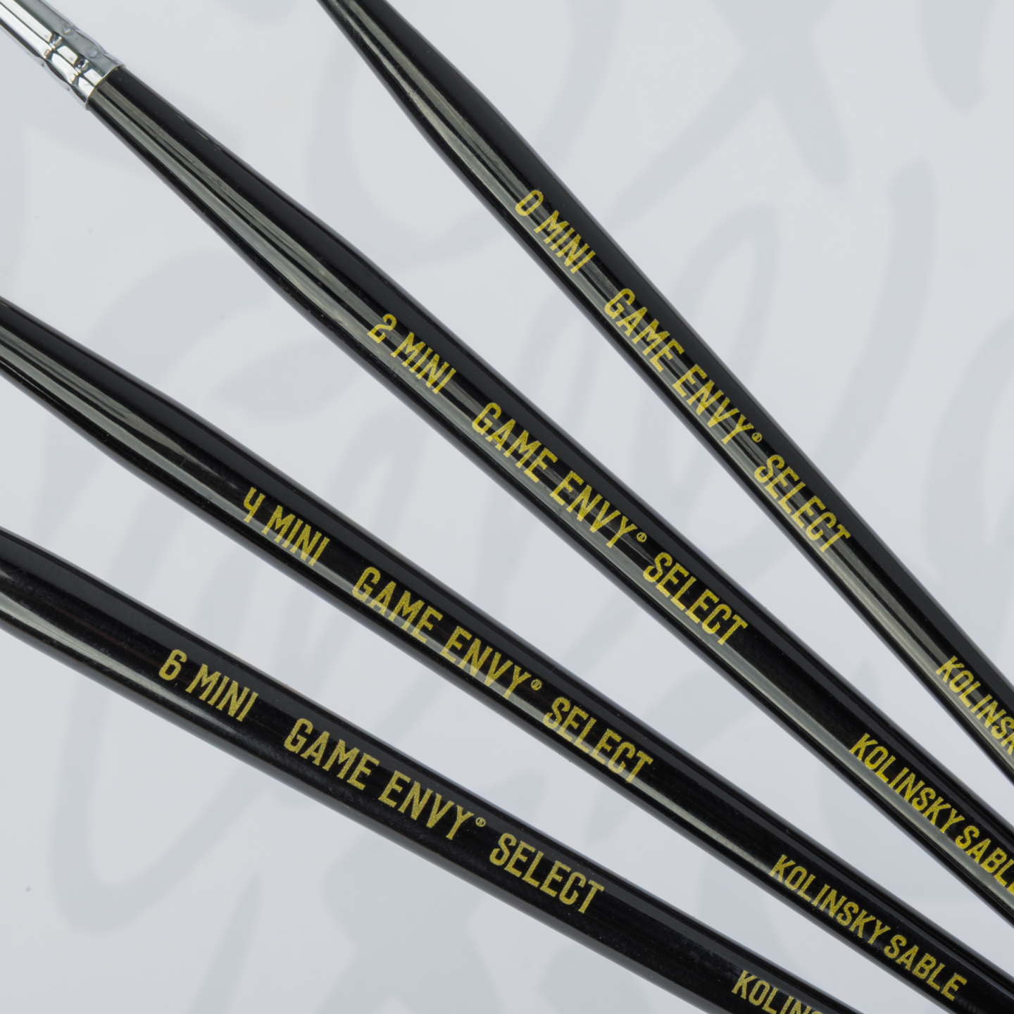 Game Envy SELECT MINI Sable Brush Singles - MINI Sizes 0, 2, 4, 6 - Image 3